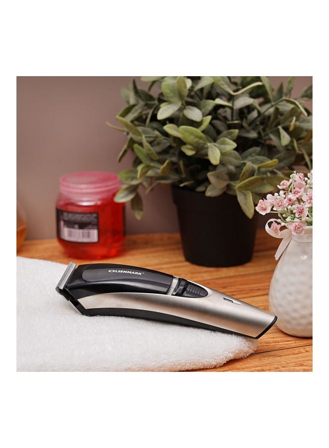 Olsenmark Rechargeable Hair And Beard Trimmer Black/Grey - Image 5