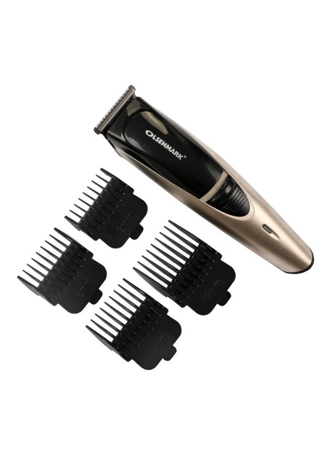 Olsenmark Rechargeable Hair And Beard Trimmer Black/Grey - Image 4