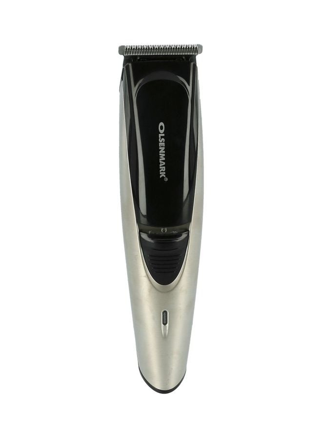 Olsenmark Rechargeable Hair And Beard Trimmer Black/Grey - Image 3