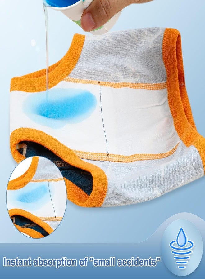 MooMoo Baby Training Underwear for Boys and Girls 8 Packs Absorbent Toddler Training Pants for Boys and Girls 3T - Image 2