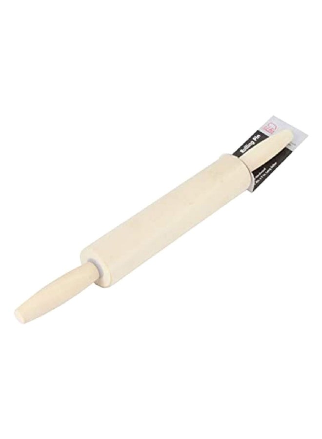 Chef Craft Non-Stick Secure Grip Wooden Rolling Pin Beige 17 Inch 21531 - Image 4