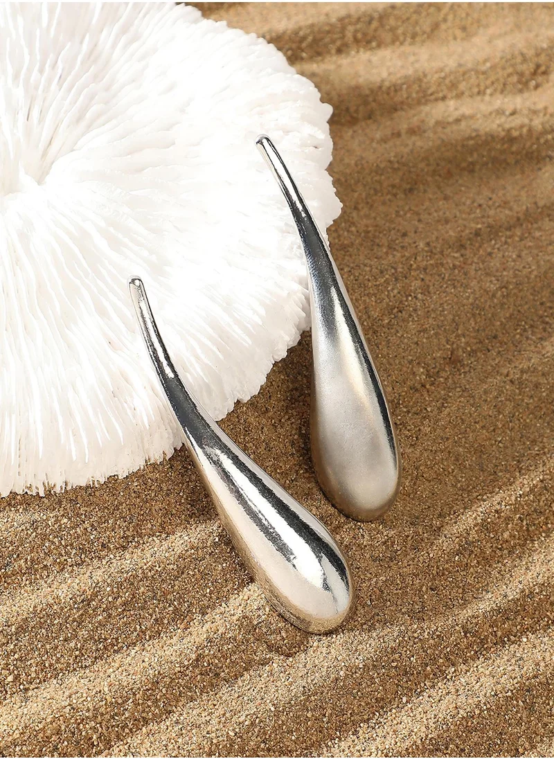 سوهي The Elongated Drip Contemporary Drop Earrings