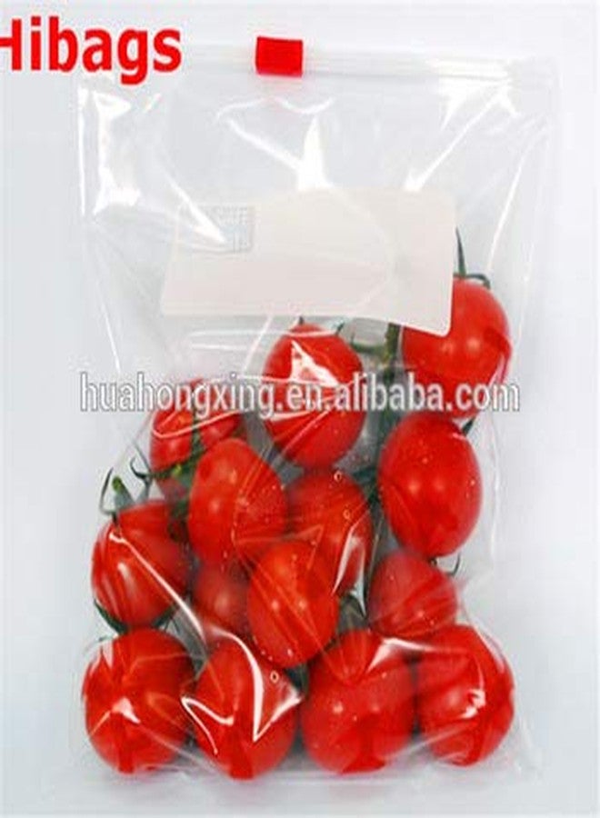 ZIPZAG Zipper Seal Freezer Food Storage Bags Size (11" X 11"), Pack of 04 = 40 Bags,Freezer Microwave Safe, Convinient and Re-Usable Bags - Image 4
