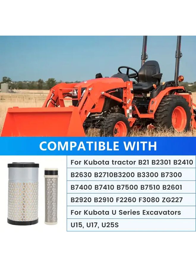 فلتر هواء بديل 6C060 99410 لـ Kubota B21 B2301 B7410D - Image 3