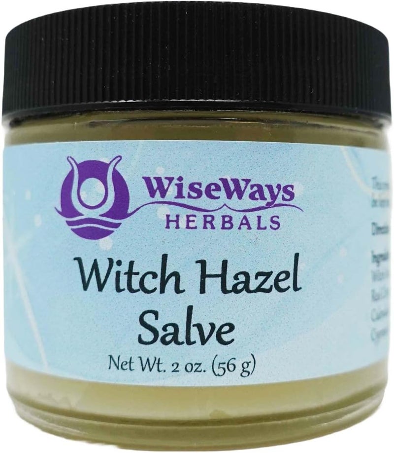 Wise Ways Herbals Witch Hazel Salve - 2 Ounces Cream for Eczema Treatment - Image 1