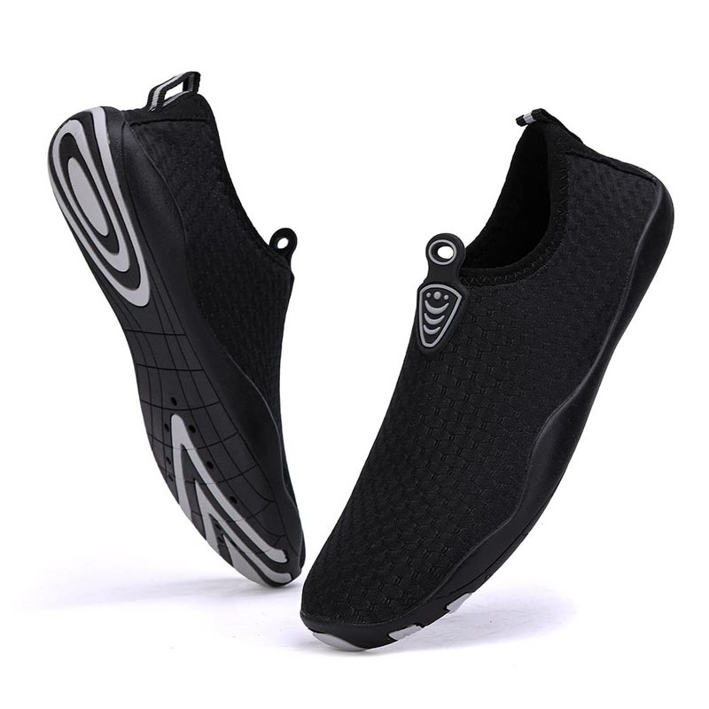 Vsufim Quick-Dry Water Sports Barefoot Shoes Aqua Socks for Swim Beach Pool Surf Yoga for Women Men (7.5 Women/6.5 Men) - Image 2