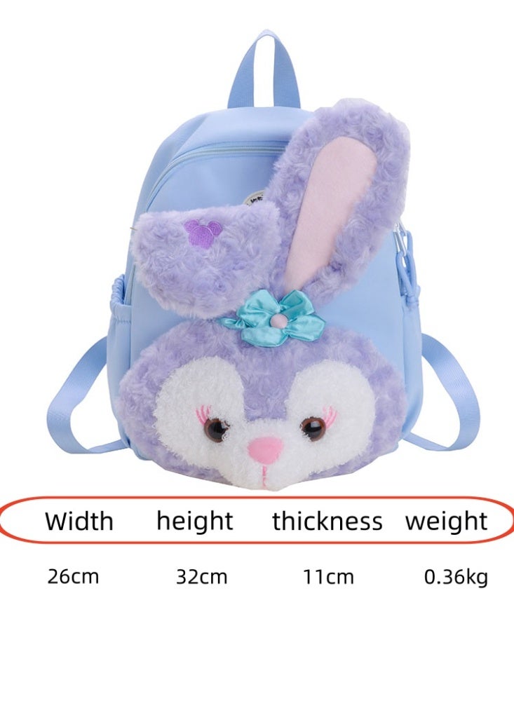 JCB CHIC حقيبة ظهر كبيرة السعة برسوم كرتونية لطيفة، حقيبة مدرسية بحزام قابل للتعديل، حقيبة مدرسية متينة، حقيبة سفر للطلاب - Image 3