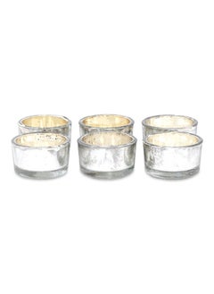 Furn Tea Light Holder, Silver - Set of 6, 5x3 cm - pzsku/Z6592B6FE075E43636C49Z/45/_/1715182528/fa276e01-e40c-45ef-af2e-e2a9af8db783