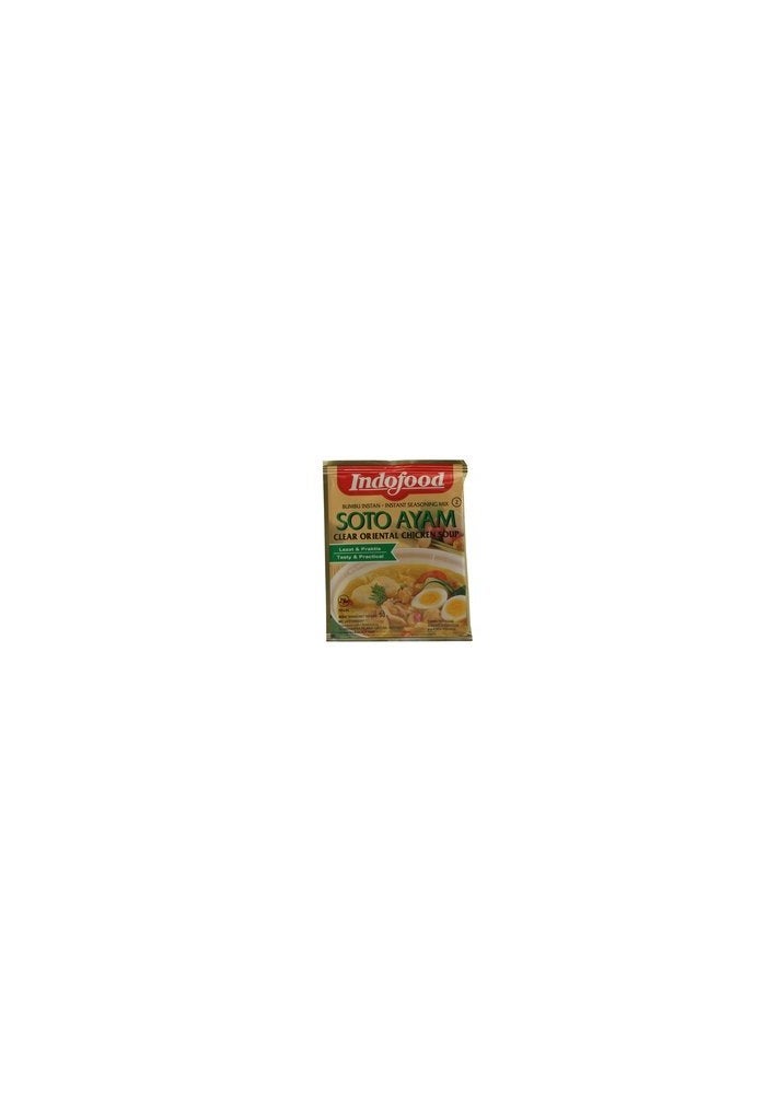 Indofood Soto Ayam |Yellow Chicken Clear Soup | Indonesian Instant Spice | 1.6oz | Packs of 3