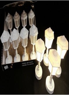 8pcs LED Night Lingt Room Desktop Decor Mini Light Lamp Wedding Birthday Atmosphere Decor Retro Table Lamp for Bedroom