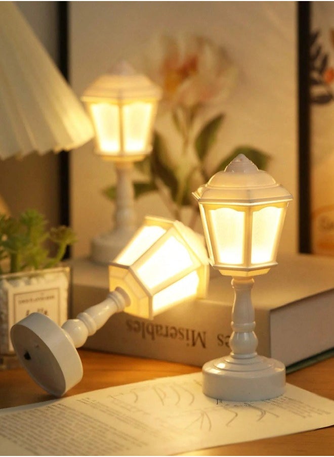Generic - 8pcs LED Night Lingt Room Desktop Decor Mini Light Lamp Wedding Birthday Atmosphere Decor Retro Table Lamp for Bedroom - Image 1