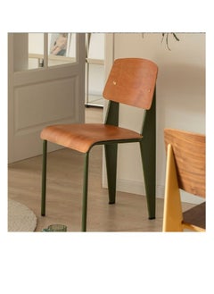 Neo Front Neo Front Dining Chair Wooden Living Room Chair for Home Office Hotel Bistro Cafe Restaurant 774Y  - Image 3