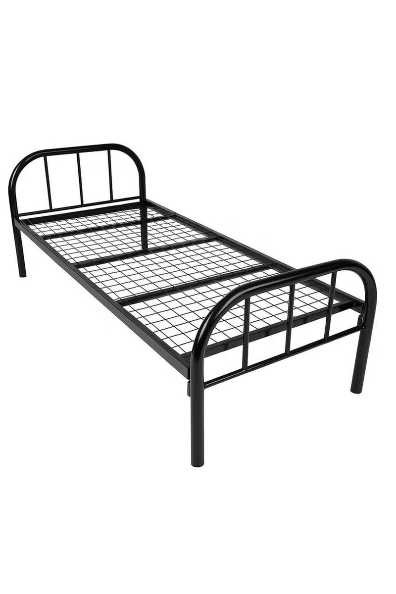 Iron bed package single bed 190*90 cm, with a 2 kg blanket, with a single mattress  190*90*10 cm, a mattress cover 190*90 cm, a pillow 65*35 cm - Image 3