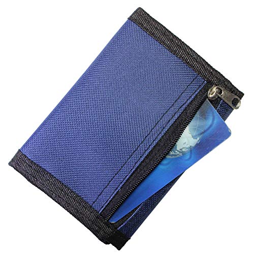 JONYEE Kids Wallet for Boys and Girls, Novelty Wallet for Boys Ages 5-7, Camo Teen Wallet for Kids Birthday Gifts (Navy Blue) - Image 4