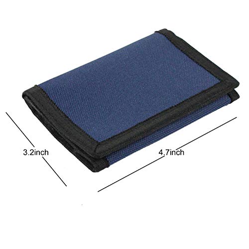 JONYEE Kids Wallet for Boys and Girls, Novelty Wallet for Boys Ages 5-7, Camo Teen Wallet for Kids Birthday Gifts (Navy Blue) - Image 3