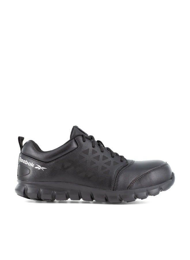 Reebok Work سابلايت كوشن وورك | IB4047 – أسود، حذاء عمل بمقدمة واسعة من كومبوزيت وتوسيد Sublite وراحة MemoryTech وحماية SD+ من الكهرباء الساكنة - Image 1