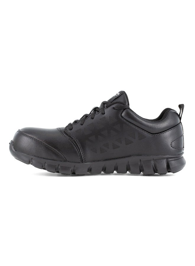 Reebok Work سابلايت كوشن وورك | IB4047 – أسود، حذاء عمل بمقدمة واسعة من كومبوزيت وتوسيد Sublite وراحة MemoryTech وحماية SD+ من الكهرباء الساكنة - Image 4