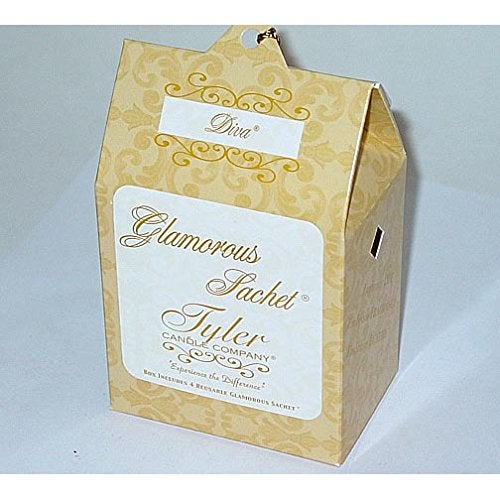 tyler Tyler Candle Glamorous Sachet Set of 4 Boxes  Diva 