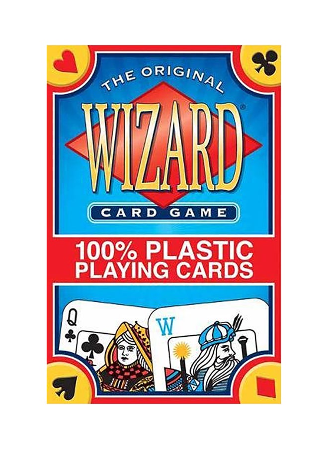 100% Plastic Wizard Card Game 