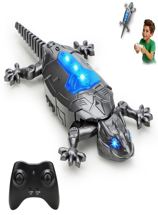 Givzan Wall Climbing Gecko Toy for Kids, Dual Mode Floor & Wall Driving, Rechargeable Remote Control Robot, Climbs up Toys & Games, Halloween Christmas Birthday Gifts for Boys Girls Ages 4 & Up - Image 1