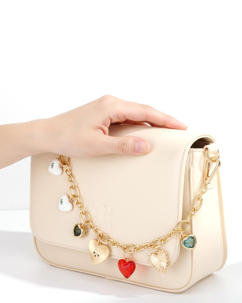 JIMYICLR Cute Bag Chain Charms for Handbag, Gold Purse Extender Chain, Wallet Chain Keychains Purse Charms for Women - Image 3