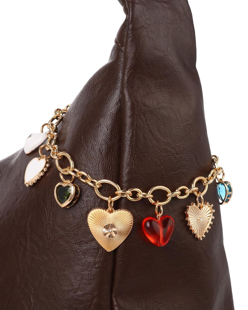 JIMYICLR Cute Bag Chain Charms for Handbag, Gold Purse Extender Chain, Wallet Chain Keychains Purse Charms for Women - Image 2