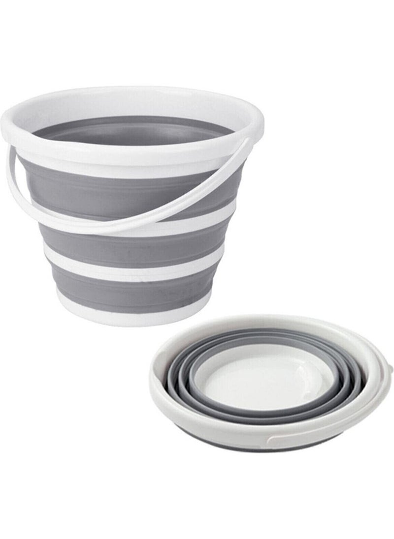 Viyalente - Foldable Multi Set of 5 - Bucket Basket Mug Basin Strainer - Image 1