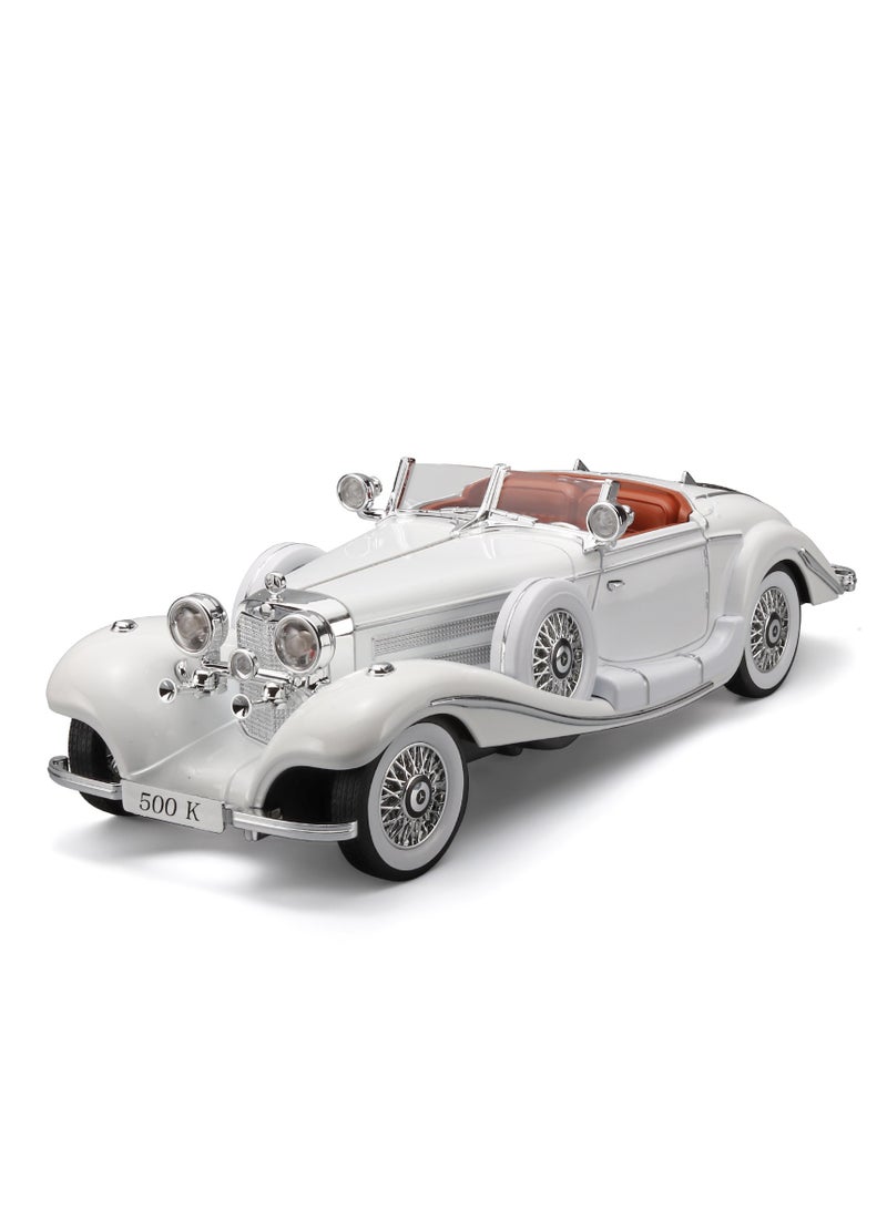 1:18 Scale Mercedes-Benz 500K Alloy Model - Vintage Classic Car for New Home Décor - Image 1