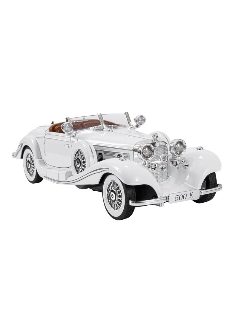 1:18 Scale Mercedes-Benz 500K Alloy Model - Vintage Classic Car for New Home Décor - Image 2