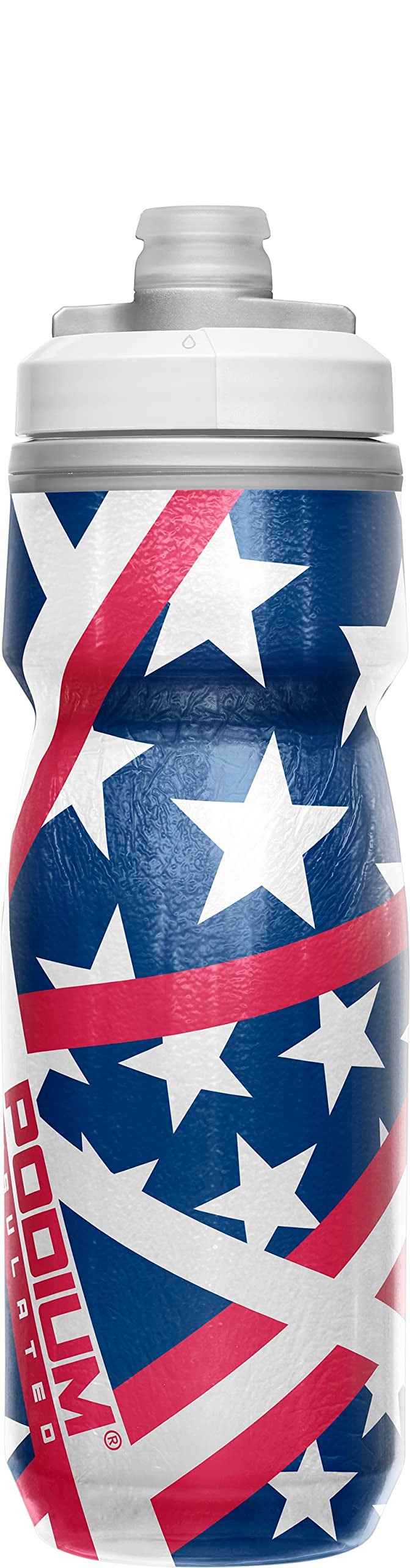 كاميلباك زجاجة ماء دراجة معزول بوساطة كاميلباك - زجاجة سهلة الضغط - تناسب معظم أقفاص الدراجات - 21oz الولايات المتحدة الأمريكية - Image 3