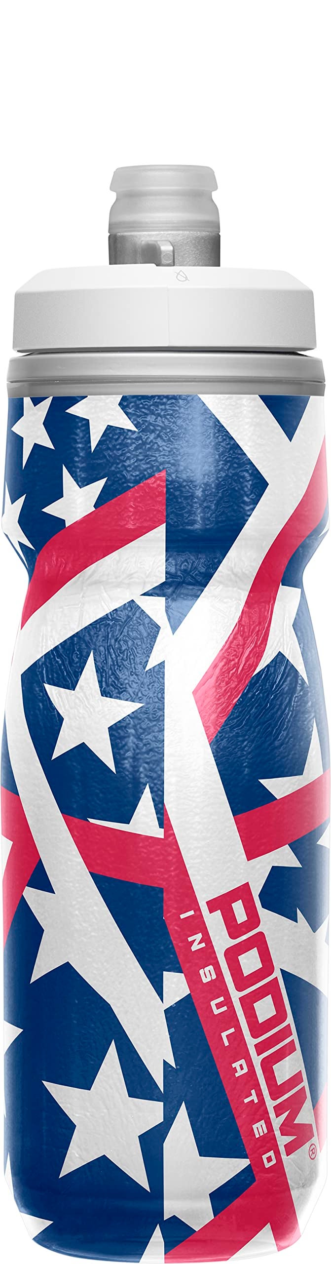 كاميلباك زجاجة ماء دراجة معزول بوساطة كاميلباك - زجاجة سهلة الضغط - تناسب معظم أقفاص الدراجات - 21oz الولايات المتحدة الأمريكية - Image 4