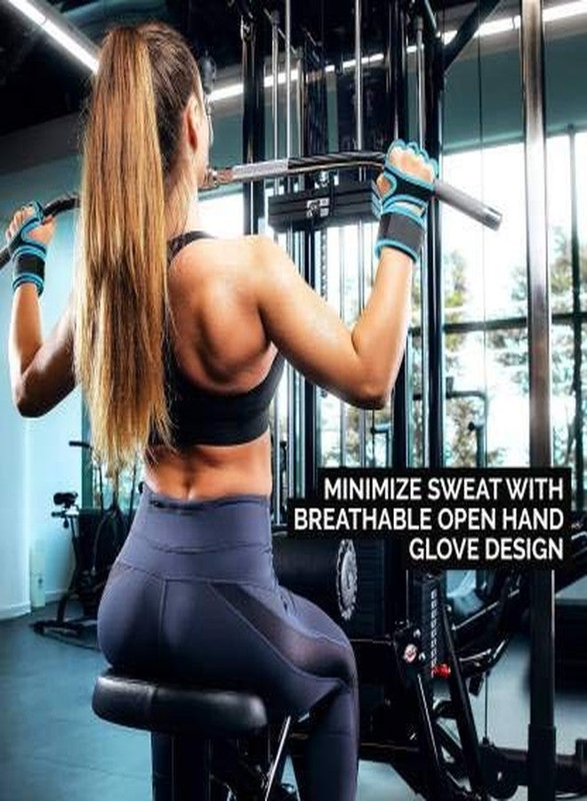 GymWar Workout Gloves with Wrist Support for Gym Workouts, Pull Ups, Cross Training, Weightlifting, Calisthenics, WOD, Exercise - Silicone Padding - Great Hand Grip & No Calluses - Image 4