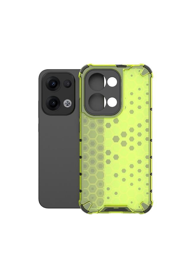S-TOP Case For OPPO Reno13 5G Global Honeycomb Shockproof Phone Case - Image 4