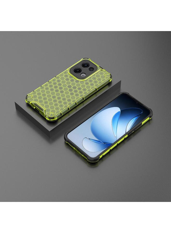 S-TOP Case For OPPO Reno13 5G Global Honeycomb Shockproof Phone Case - Image 2