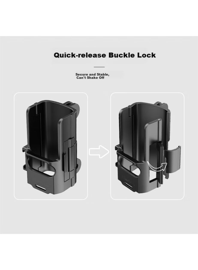 Youfes Dji Pocket 3 Multifunctional Expansion Frame Adapter, Dji Action Camera Protective Expansion Frame With Cold Shoe Mount, Fixed Two-claw Adapter, Pocket 3 Portable Accessory - Image 2