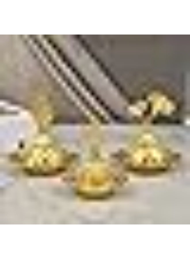 Ottoman Gold Mini Incense Burner: Elegance and Decoration in the Heart of Your - Image 3