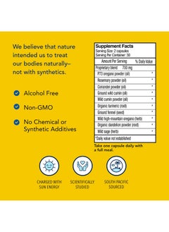 North American Herb & Spice Livaclenz 60 Capsules Concentrated Herbs & Spices Healthy Liver Digestive & Nutritional Support Nongmo 30 Servings  - Image 5