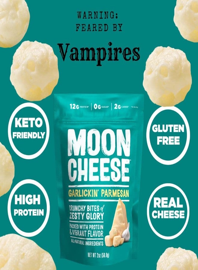 Moon Cheese Variety Pack, Cheddar, White Cheddar, Gouda, Garlic Parm & Pepper Jack, Protein-Rich Cheese Snack, Gluten Free, Keto Friendly, 100% Real Cheese, 2 Ounce (Pack of 5) - Image 5