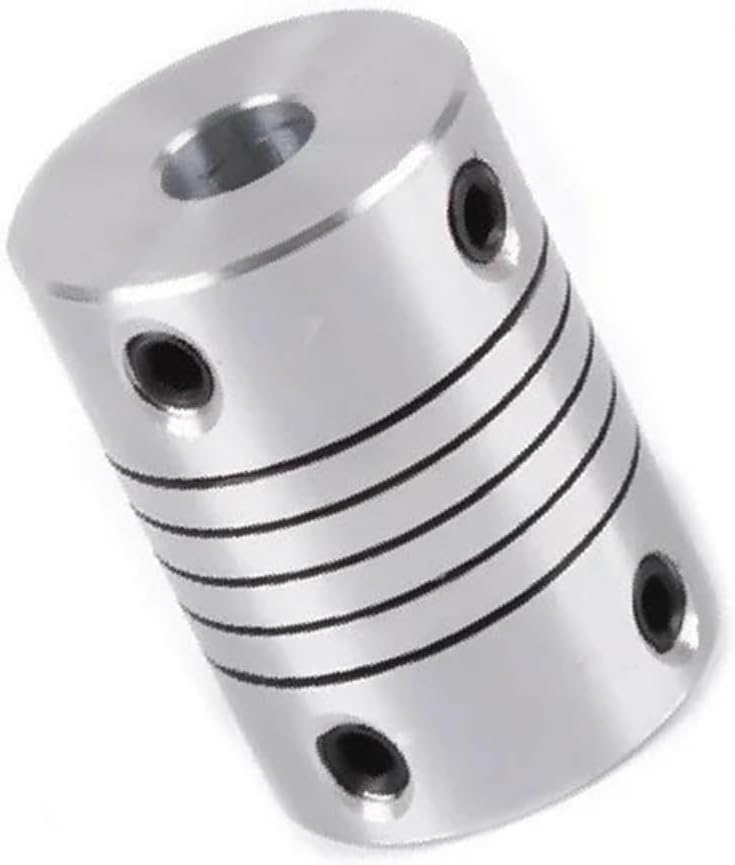 1pcs D12L18 Aluminum Alloy Elastic Printer Winding Coupling Encoder 2mm 3mm 4mm 5mm 6mm(4x4) - Image 4