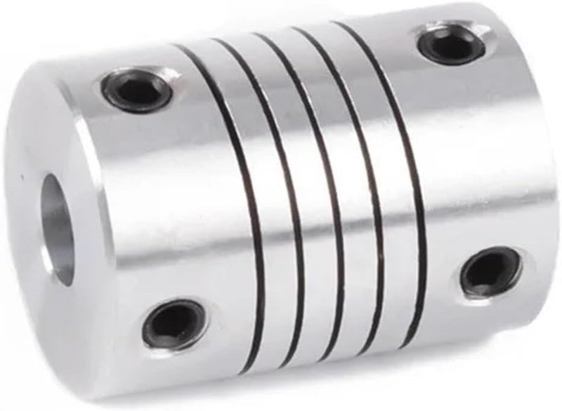 1pcs D12L18 Aluminum Alloy Elastic Printer Winding Coupling Encoder 2mm 3mm 4mm 5mm 6mm(4x4) - Image 5