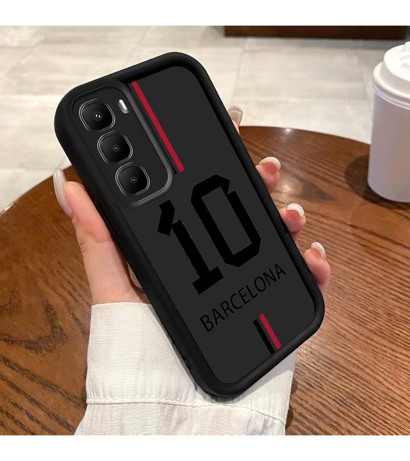 Barcelona Pattern Mixed Color 1 Phone Case Fits Transsion Infinix Zero 40 30 Tecno Pova 6 Neo Spark 30 20 10 Itel S23 Plus RS4 P55 A70 60 Pova 5 Pro Note 50X 40 Pro 30 Vip Hot 50 Pro Simple High Quality Anti Drop Protective Compatible Model Spark 10 Pro - Image 4