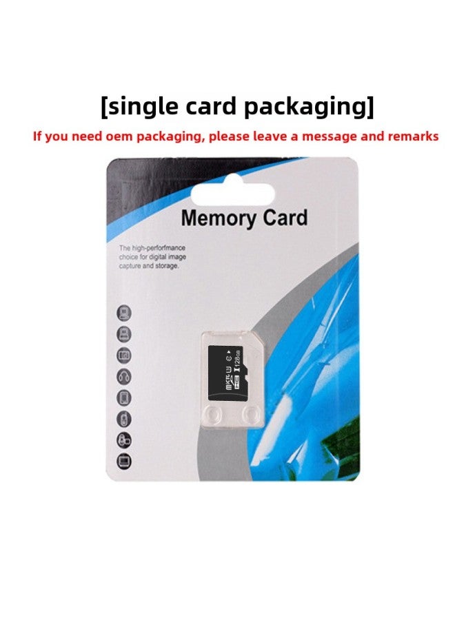32GB High-Speed ​​MicroSD/TF Memory Card for 32GB Driving Recorder, 32GB Mobile Phone, 32GB Camera, 3G2 Monitoring - Color: Neutral Blue, Single Card Packaging - Capacity: 32GB - High Speed ​​- C10 - Image 2