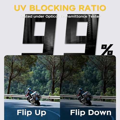 Soman K1 Helmet Visor Replacements, K1S Tinted Helmet Visor Compatible with K1 K1S K3SV K5 K5S UV Protection (Light Smoke) - Image 2