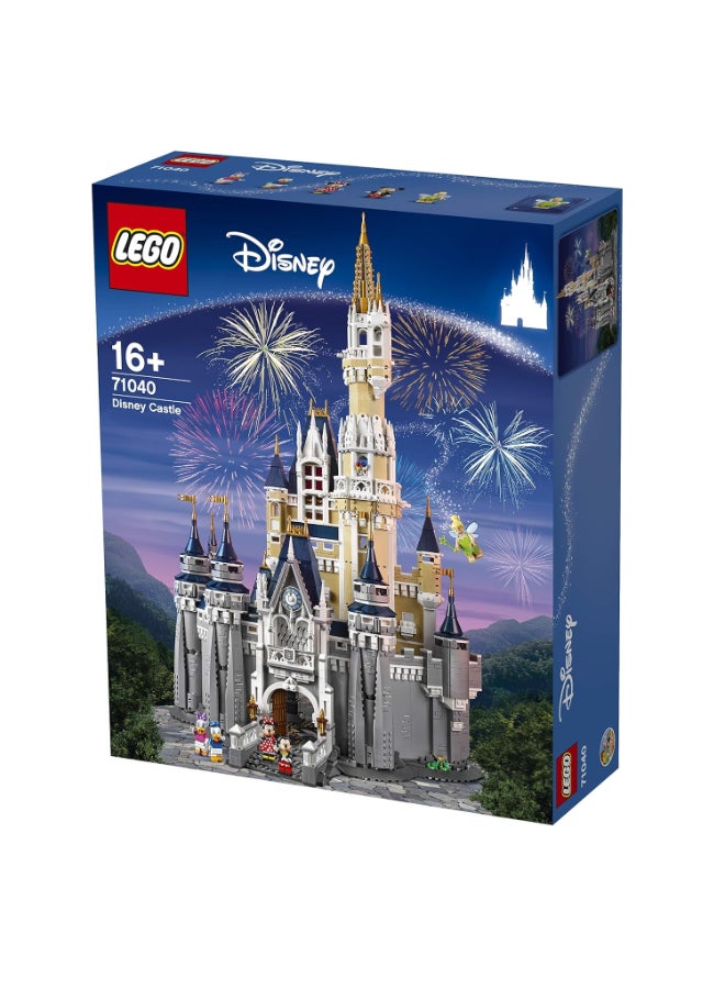 LEGO Disney Castle 71040 Building Set for Adults & Kids – Iconic Disney Princess Castle Model with Detailed Interiors, Minifigures & Collectible Display Piece - Image 1