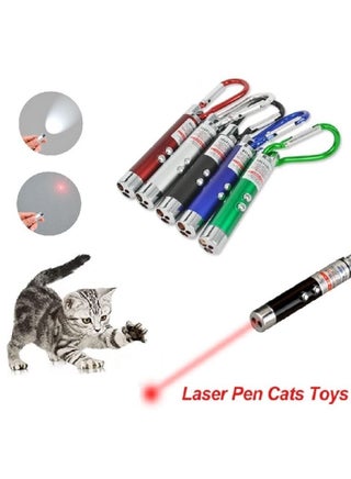 An interesting Cat Fun Toy Mini Climbing Buckle Laser Pen Pointer LED Flashlight UV Torch Light With Keychain Random Color - pzsku/Z659474A61C87F26009E6Z/45/_/1685789385/9de2bff3-c77f-488d-8c09-ccf6e9f82156