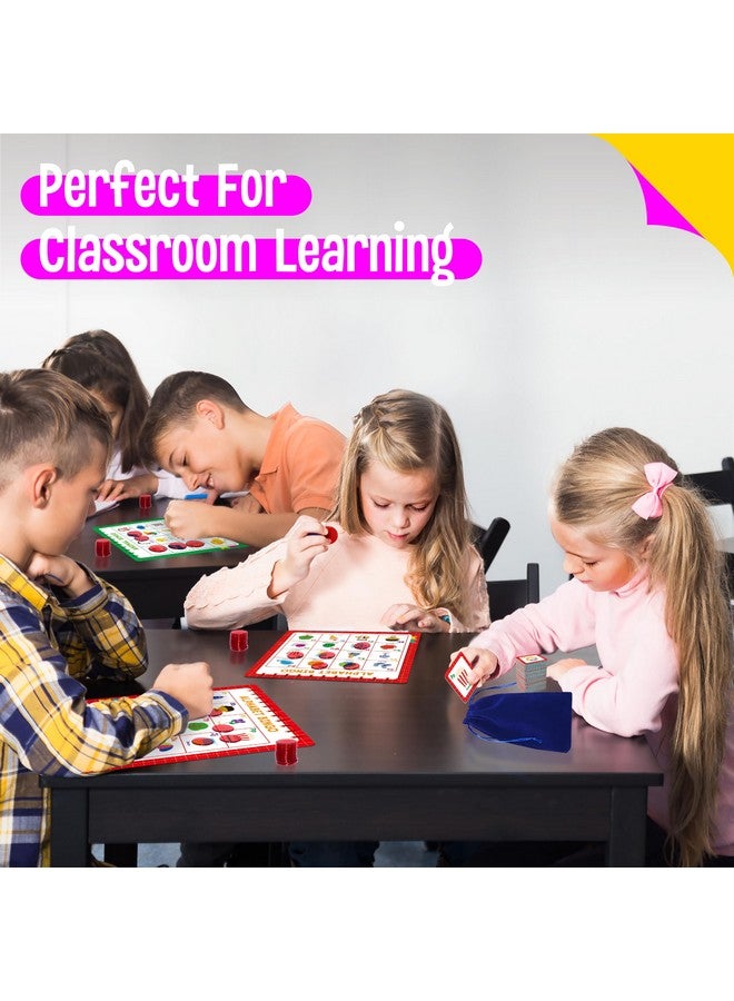 SpriteGru Family Bingo Game, Alphabet Animal Sight Word and Number Bingo Board Game, Counting and Matching Skills Classic Educational Game for Kindergarten and Preschool Kids, Perfect for Home and Classroom - Image 5