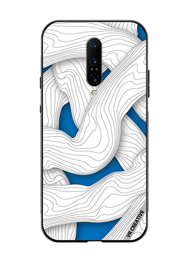 VR CREATIVE - Protective Case Cover For OnePlus 7 Pro Texture Design Multicolour - Image 1