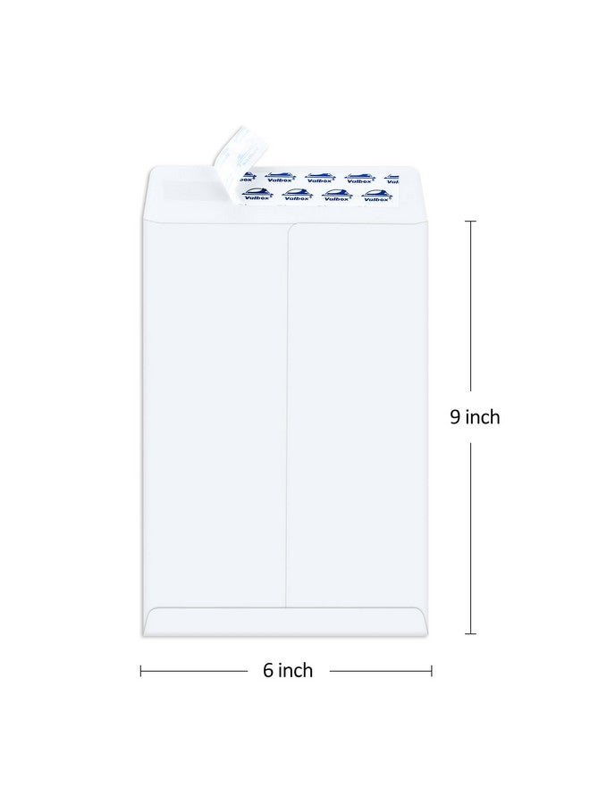 ValBox 6X9 Self Seal Security Catalog Envelopes 250 Count Small White Envelopes For Mailing Storage And Organizing - Image 2