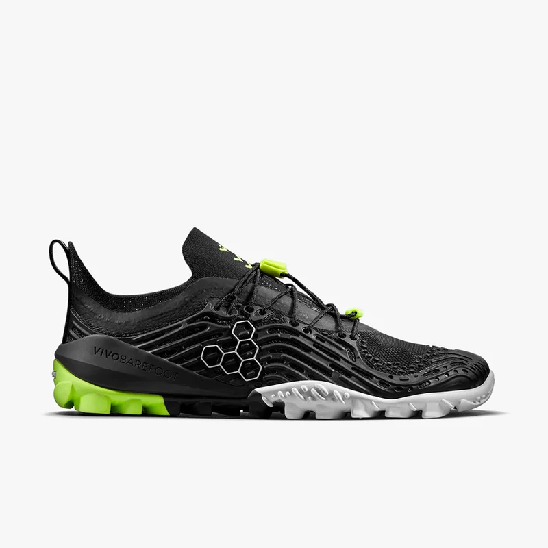 Vivobarefoot Hydra ESC Lemon Zest Casual Everyday Shoe Black