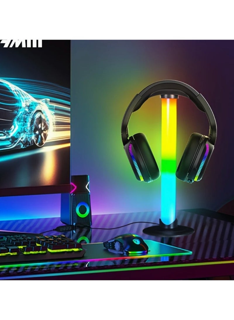 أضواء ألعاب USB . إضاءة محيطية LED . مصباح ألعاب مكتبي . إضاءة ملونة للحفلات . إضاءة سطح المكتب المتغيرة الألوان . إضاءة RGB بدون تطبيق . حامل سماعات مكتبي مضيء . مصابيح ديكور للغرف . إضاءة ألعاب بدون بطارية . مصباح ألعاب بجانب الشاشة  - Image 4